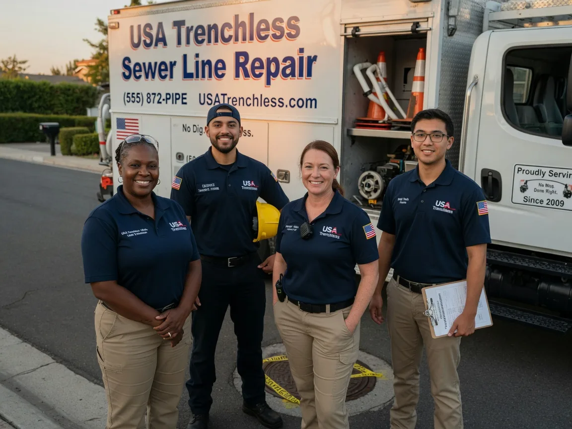 Sewer Line Repair company in Camden, TX